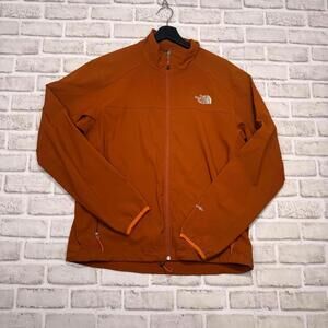 North Face Lightweight Shell Jacket Spring Orange Men's M
